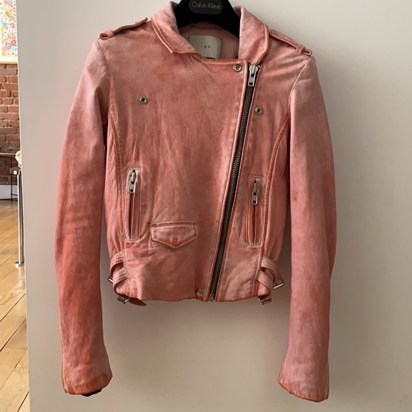 IRO Jackets & Blazers - Iro Leather Moto Jacket Sz 36